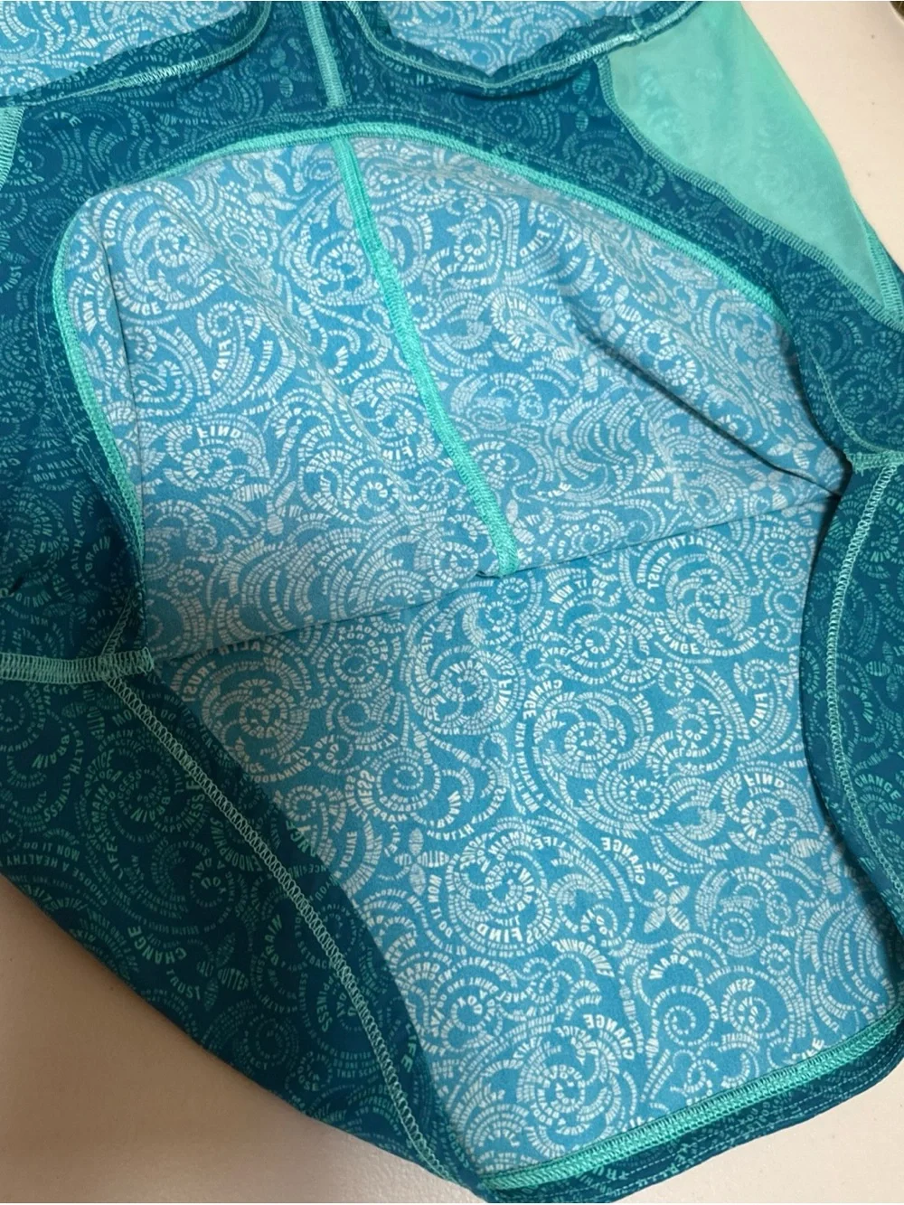 Lululemon Green Teal Racerback Tank Top 4 Or 6 S?